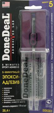 AGA 6561 2-минутный эпокси-адгезив прозрачный DONE DEAL 2-MIN EPOXY ADHESIVE